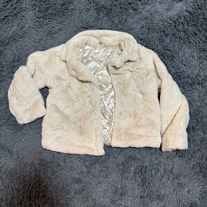 Cream Fur Coat